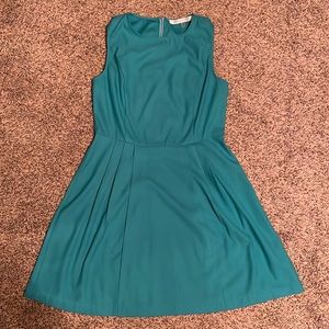 Teal sleeveless mini dress - Size L